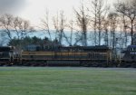 NS 8100 heads to the former US Steel mill to make up its train.